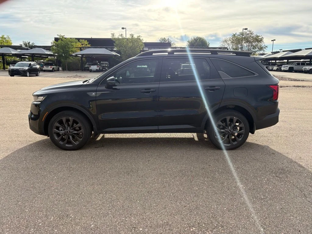 Used 2023 Ebony Black Kia X-Line EX image 8