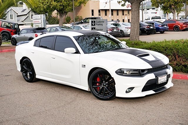 Used 2019 White Dodge Scat Pack Stars & Stripes Edition image 2