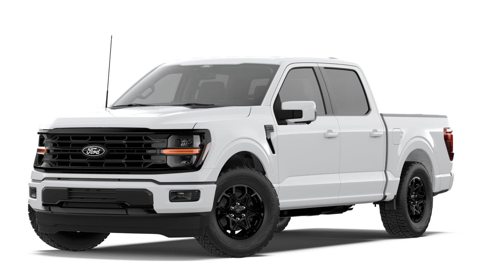 New 2026 Oxford White Ford XLT 4WD SuperCrew 5.5