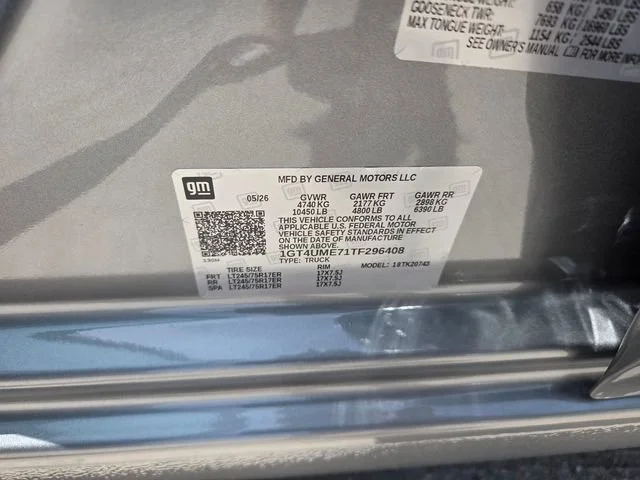 New 2026 Sterling Metallic GMC SLE image 20