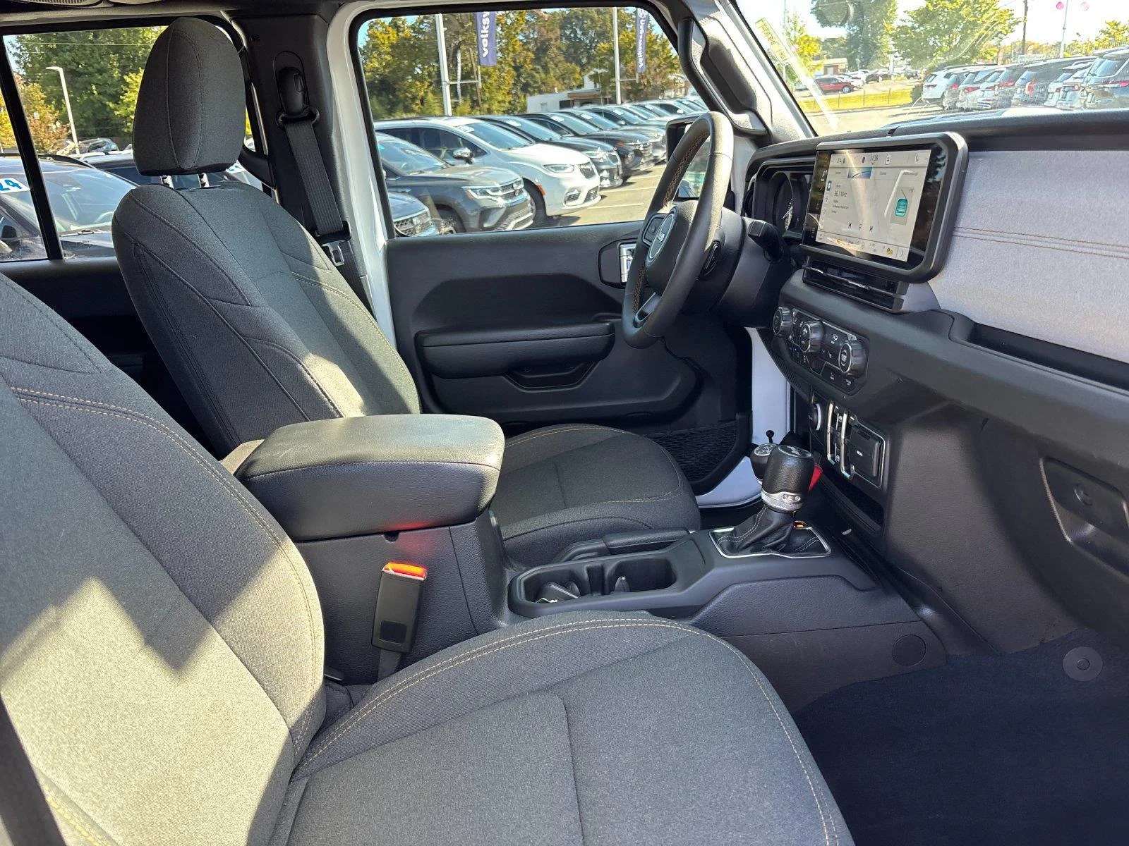 Used 2024 Bright White Clearcoat Jeep Sport S image 39