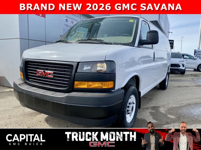 2026 GMC Savana Cargo Van RWD 3500 155