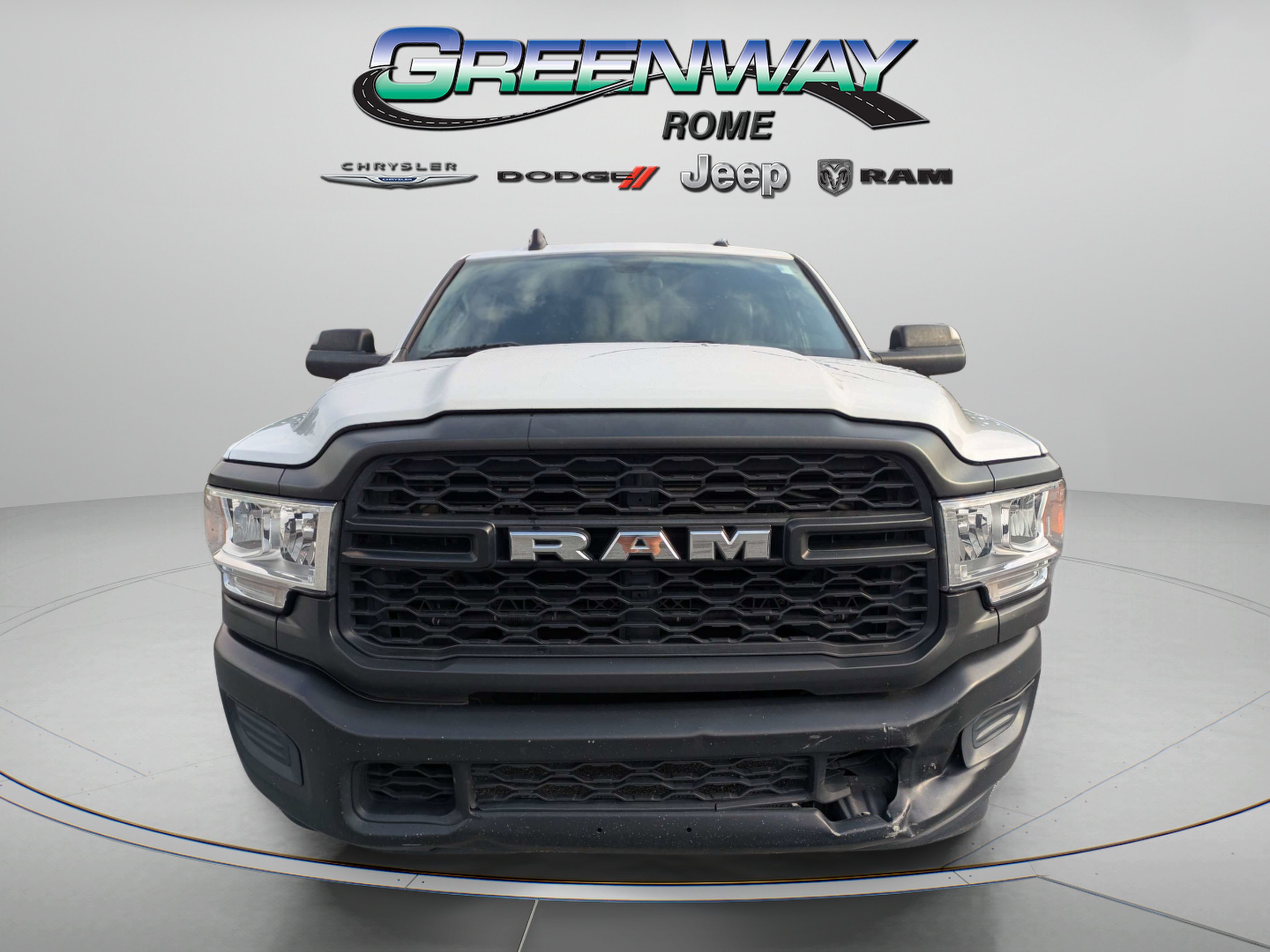 Used 2022 Bright White Clearcoat Ram Tradesman image 3