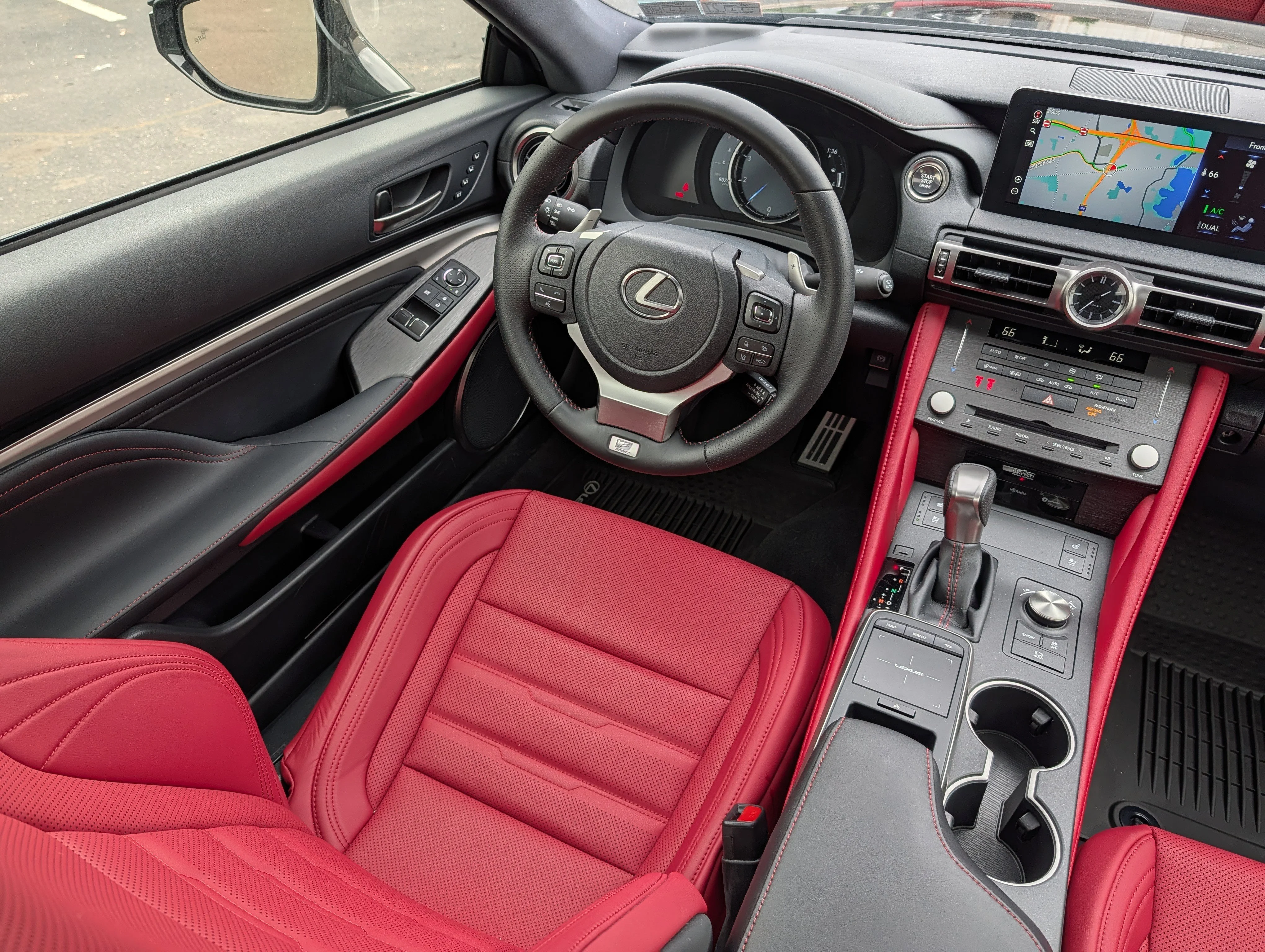 Used 2023 Obsidian Lexus RC 350 F SPORT image 9