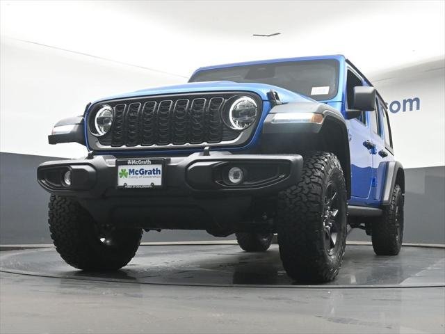 New 2027 Hydro Blue Pearl-Coat Exterior Paint Jeep Willys image 7