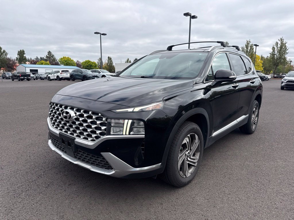 Used 2022 Twilight Black Hyundai SEL image 2