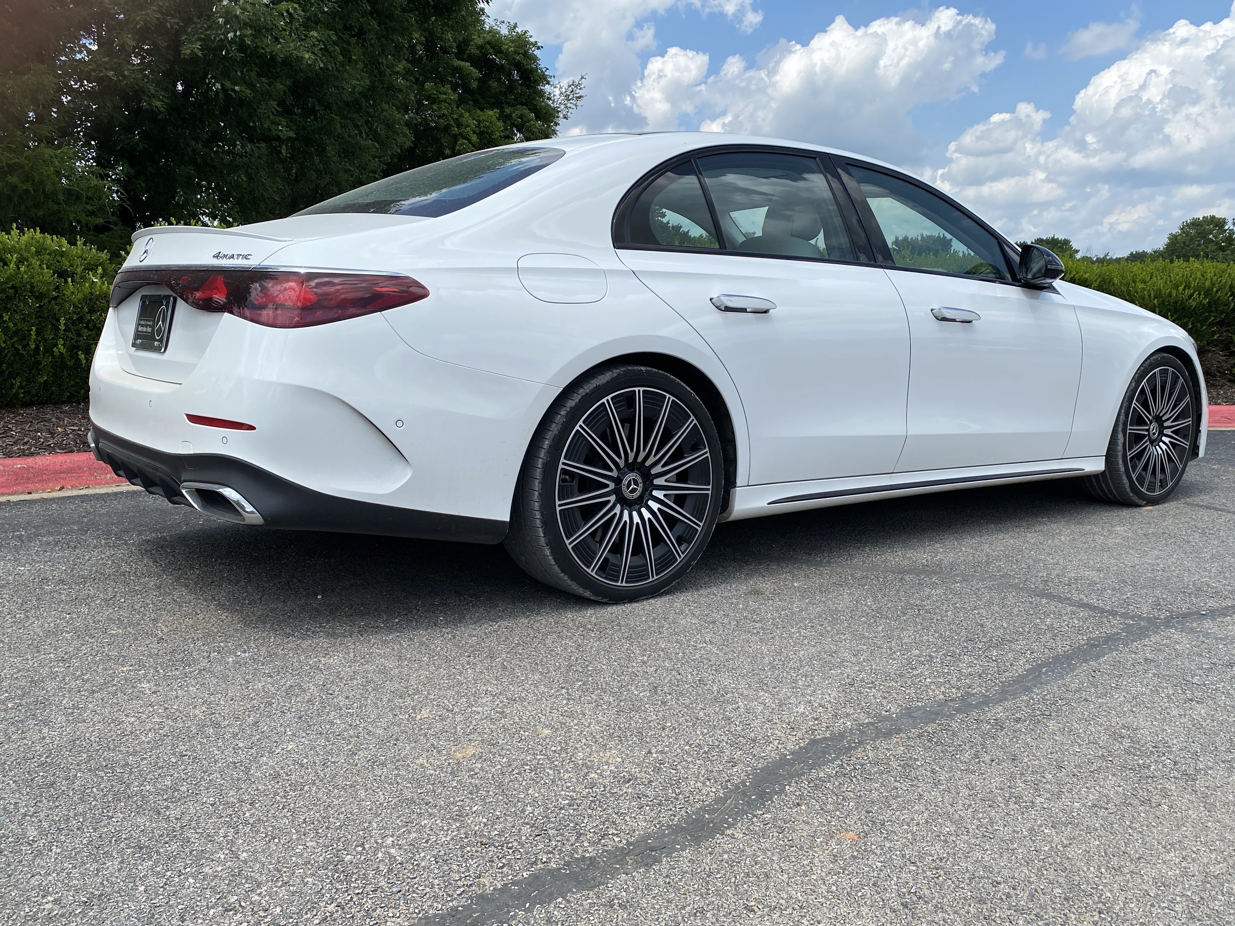 Certified Used 2025 Polar White Mercedes-Benz E 450 image 3