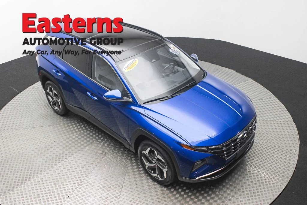Used 2023 Blue Hyundai Limited image 3