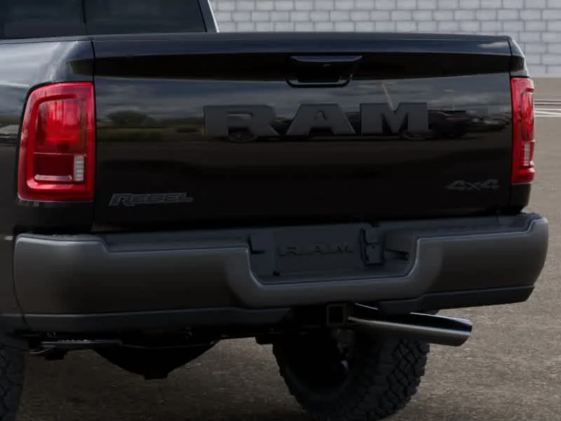 New 2025 Diamond Black Crystal Pearlcoat Ram Rebel image 13