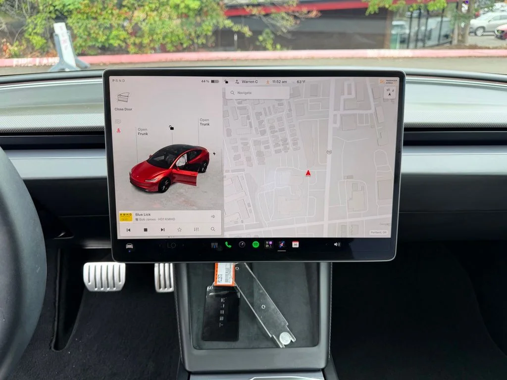 Used 2025 Red Tesla Performance image 20