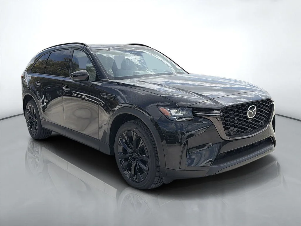 New 2026 Jet Black Mica Mazda Premium Sport AWD image 4
