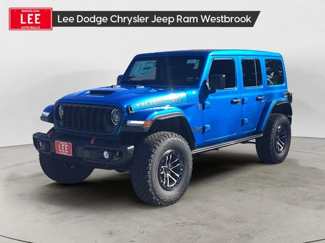 New 2026 Blue Pearl Jeep 4-DOOR RUBICON X image 1