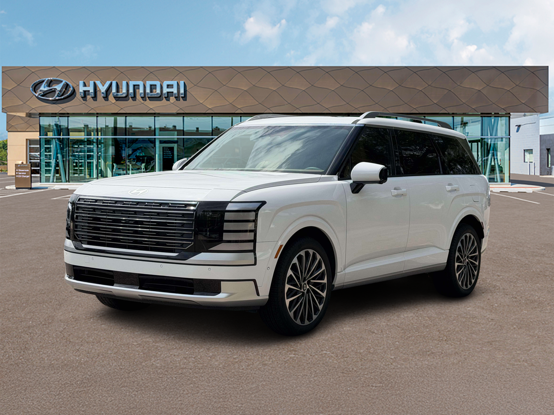 New 2027 White Hyundai Calligraphy FWD image 1