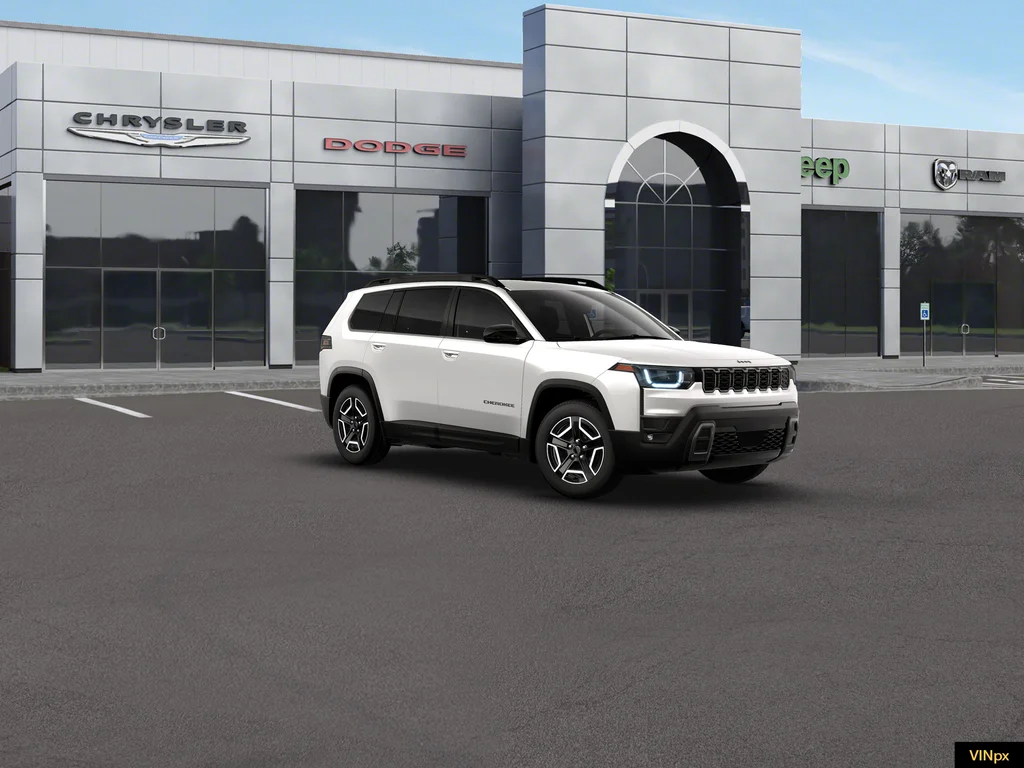 New 2026 Bright White Clear-Coat Exterior Paint Jeep Limited image 10