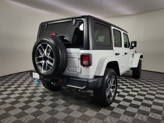Used 2024 White Jeep Sport S 4xe image 5