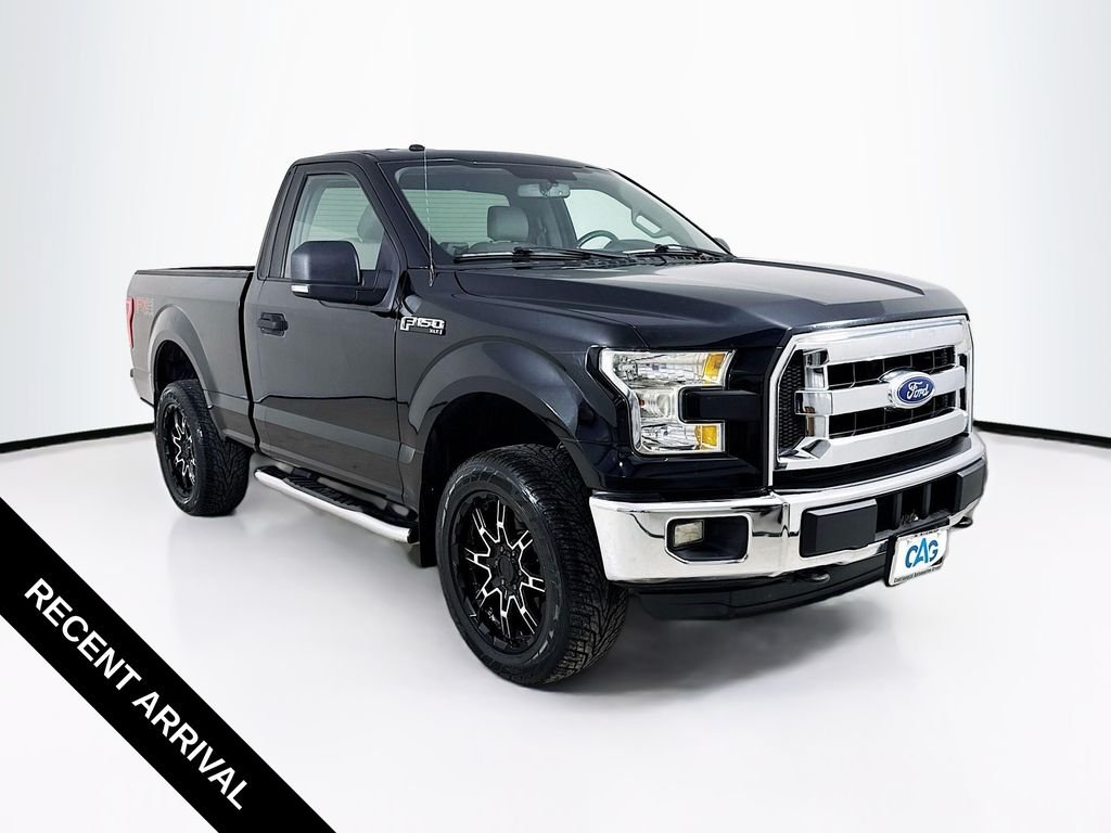 Used 2016 Shadow Black Ford XLT image 1