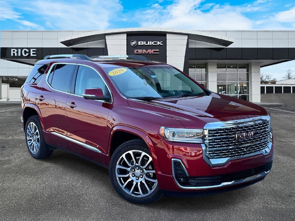 Certified Used 2020 RED QUARTZ TINTCOAT GMC Denali image 1
