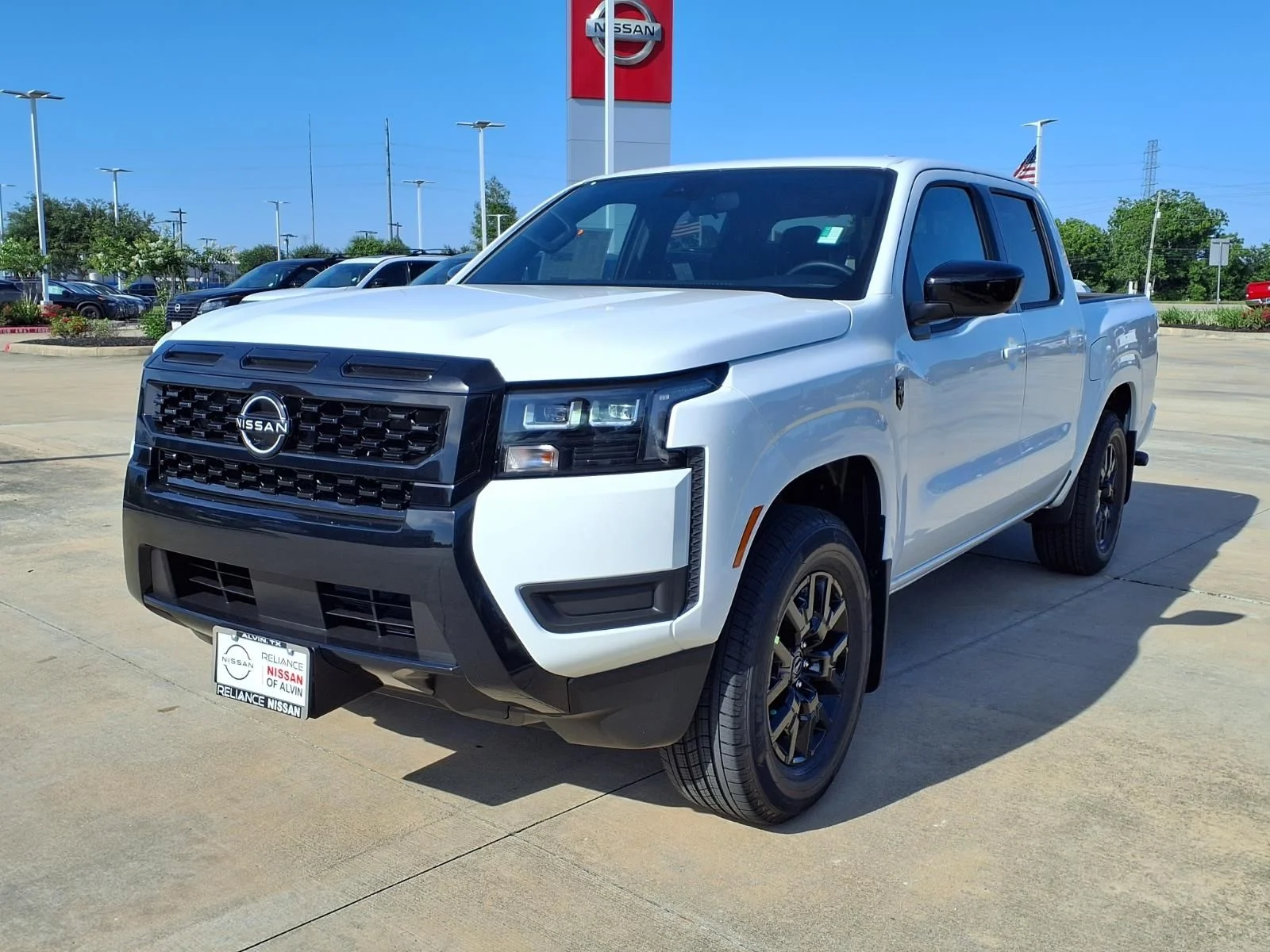 New 2026 Glacier White Nissan Crew Cab SV image 3
