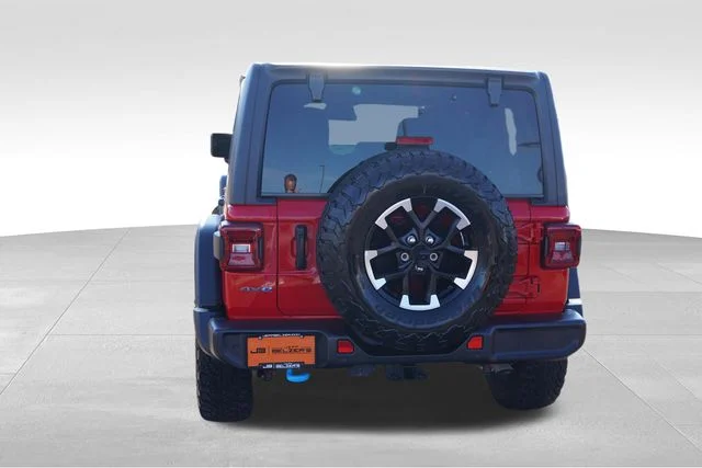 Certified Used 2025 Red Jeep Rubicon 4xe image 6