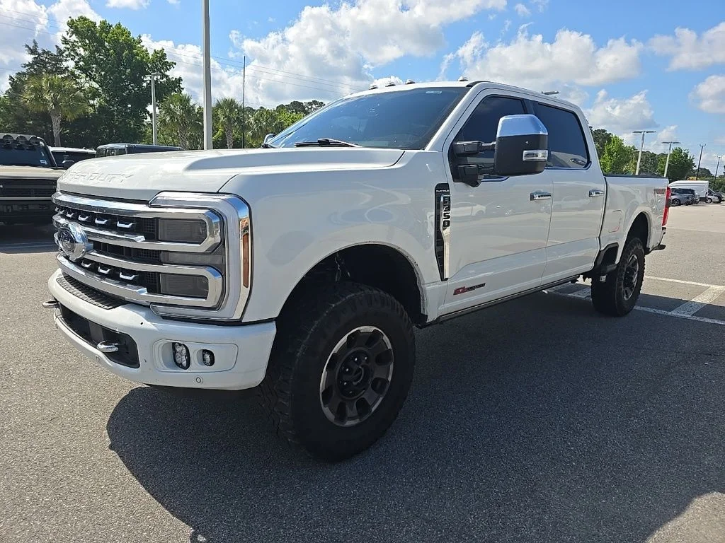 Used 2024 White Ford Platinum image 3