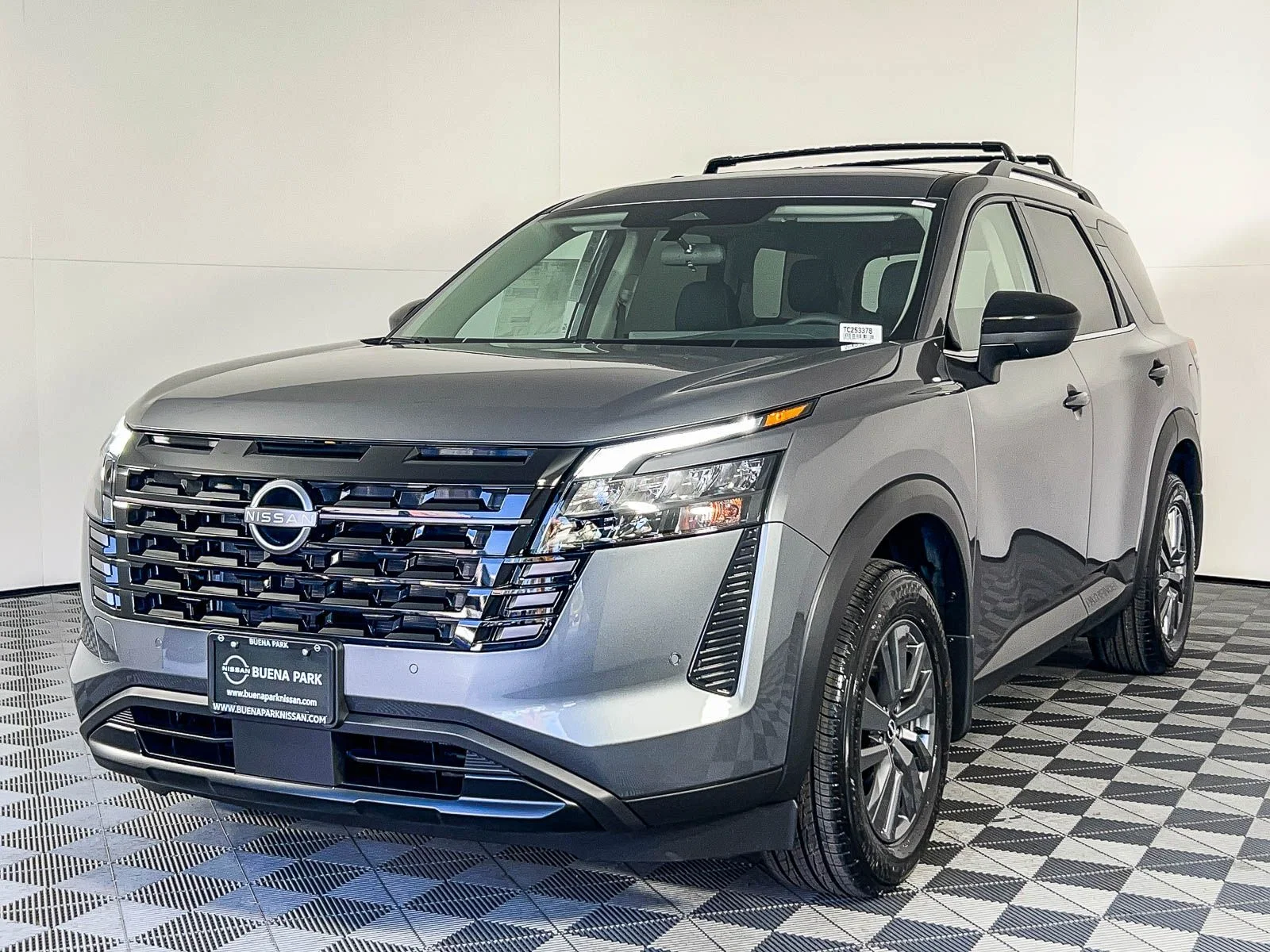 New 2026 Gun Metallic Nissan SV image 3