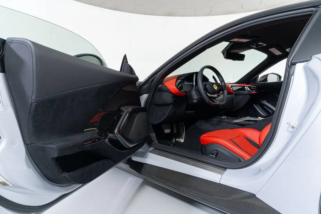Used 2025 Bianco Artico Ferrari Coupe image 22