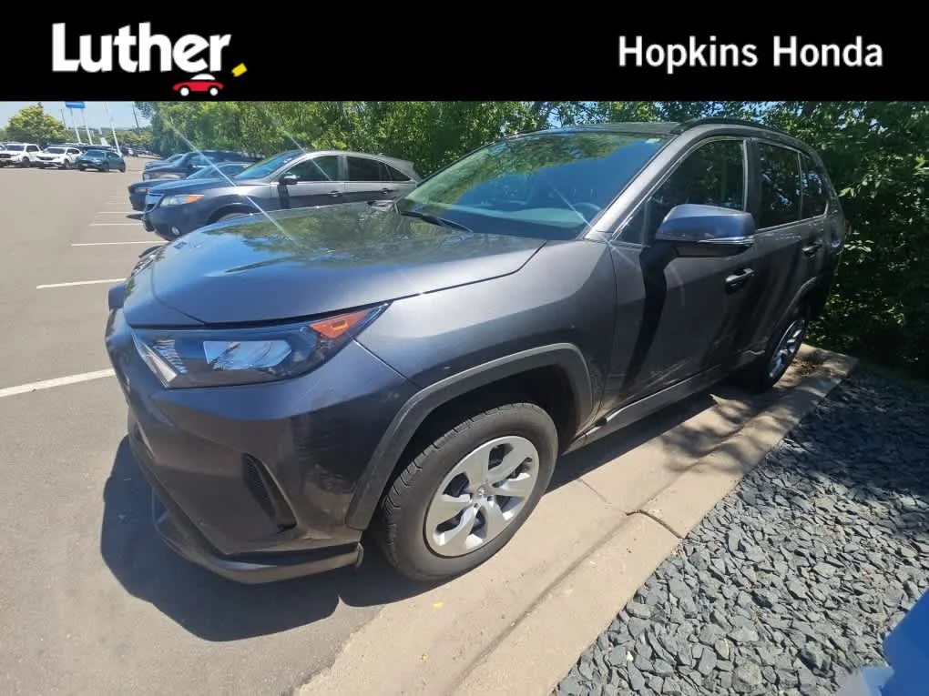 Used 2021 Magnetic Gray Metallic Toyota LE image 1