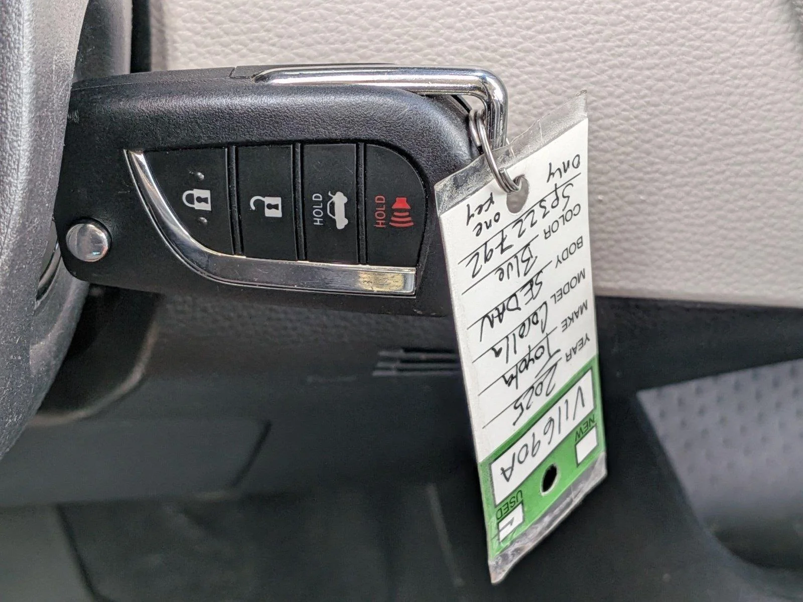 Used 2025 Celestite Toyota LE image 21