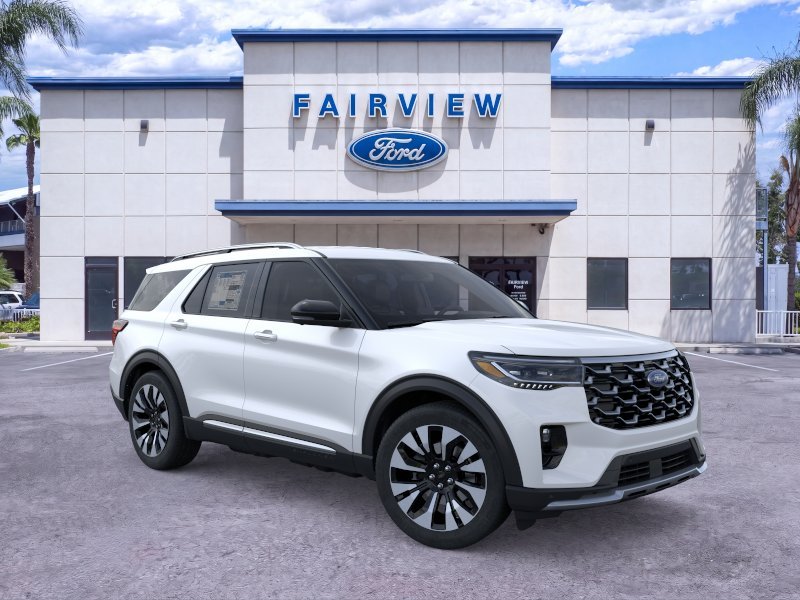 New 2026 Star White Metallic Tri-Coat Ford Platinum™ image 7