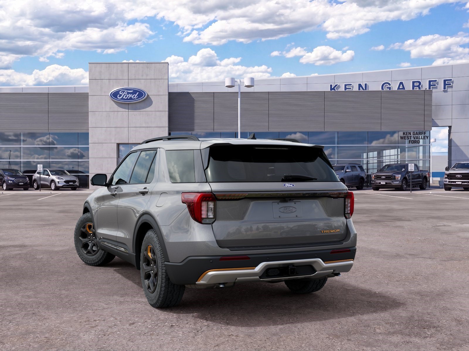 New 2027 Carbonized Gray Metallic Ford Tremor image 9