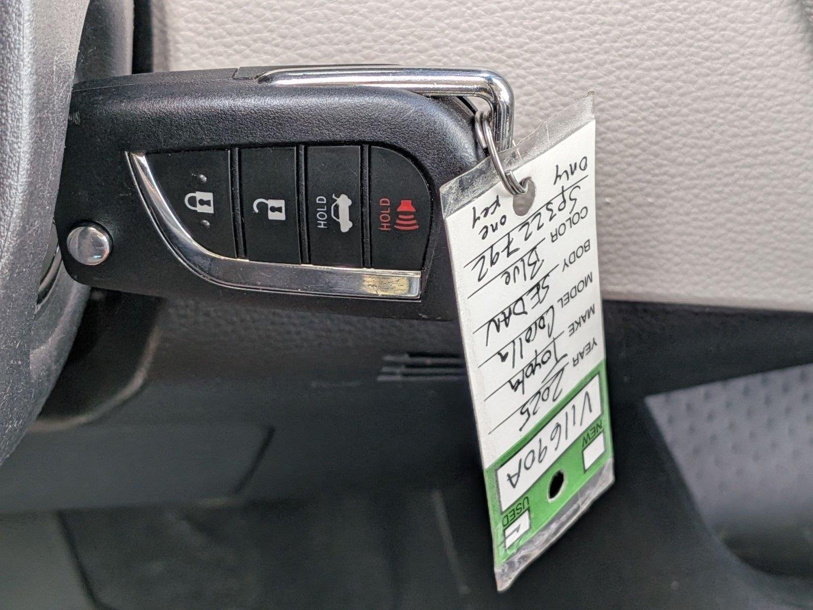 Used 2025 Celestite Toyota LE image 21