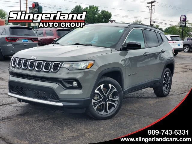 Used 2023 Sting-Gray Clearcoat Jeep Limited image 1