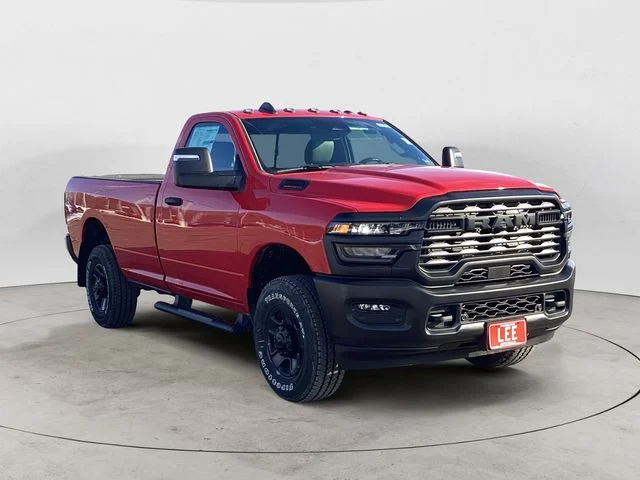 New 2026 Flame Red Clearcoat Ram TRADESMAN REGULAR CAB 4X4 8