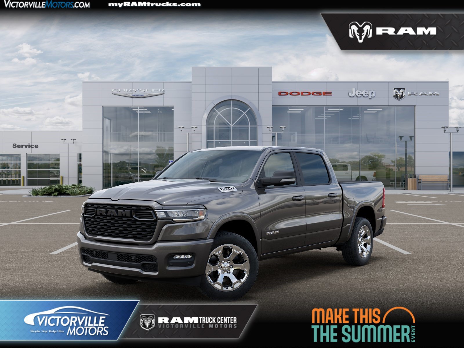 New 2026 Granite Crystal Metallic Clearcoat RAM Big Horn/Lone Star image 1