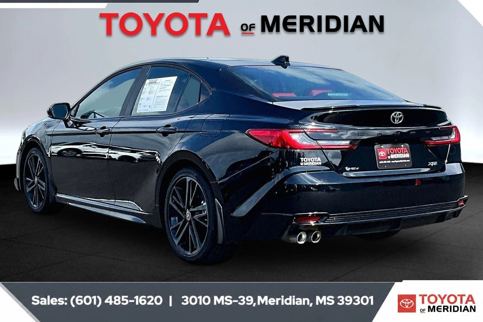 Used 2026 Midnight Black Metallic Toyota XSE image 2