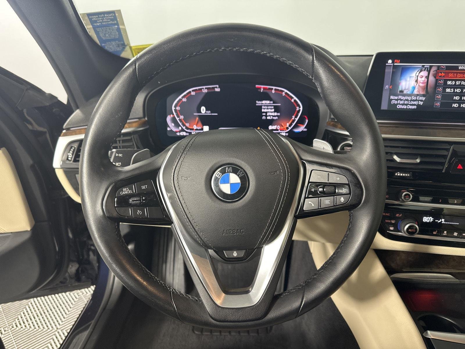 Used 2020 Imperial Blue Metallic BMW 540i xDrive image 11