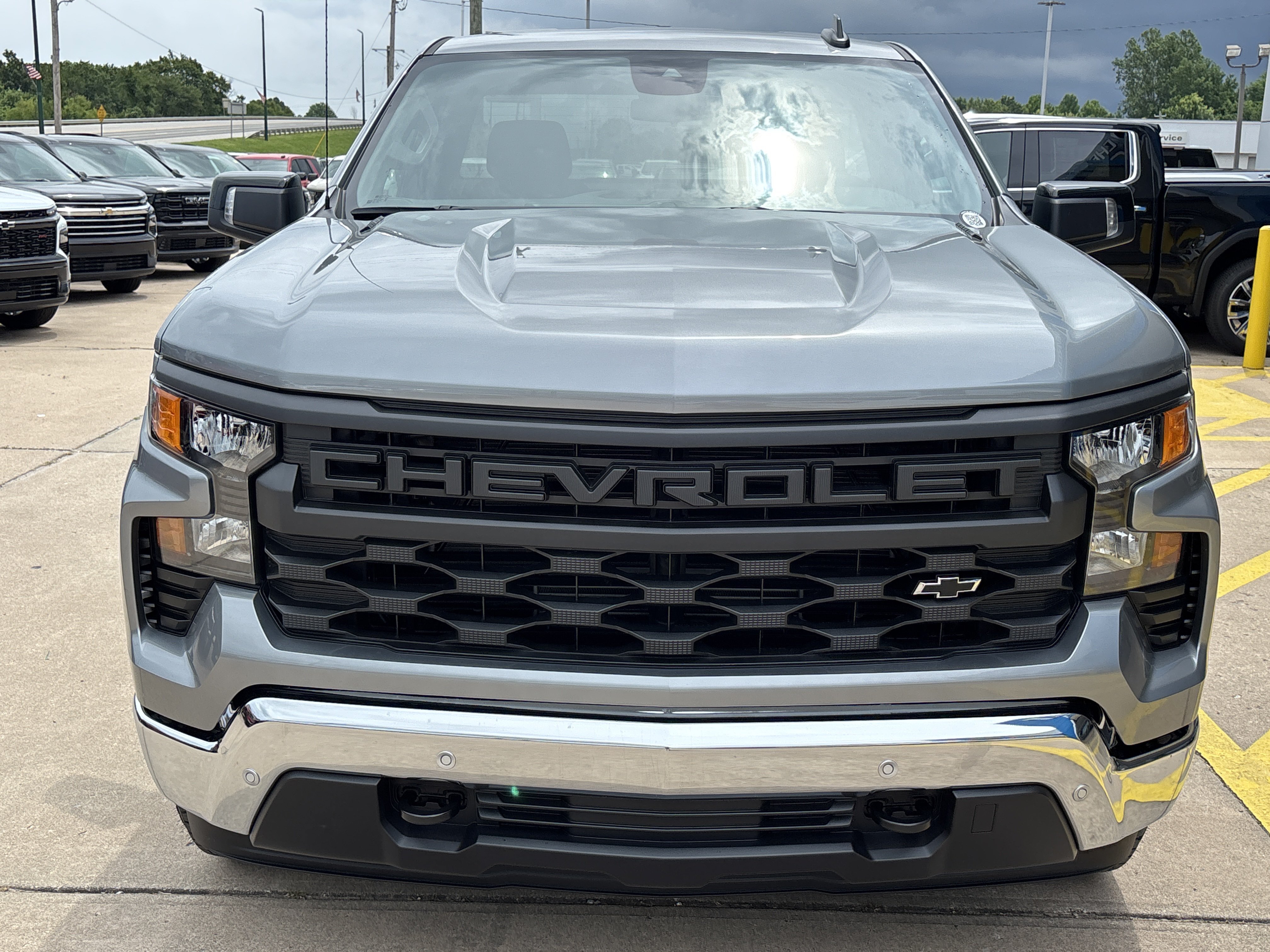 New 2026 Sterling Gray Metallic Chevrolet WT image 9