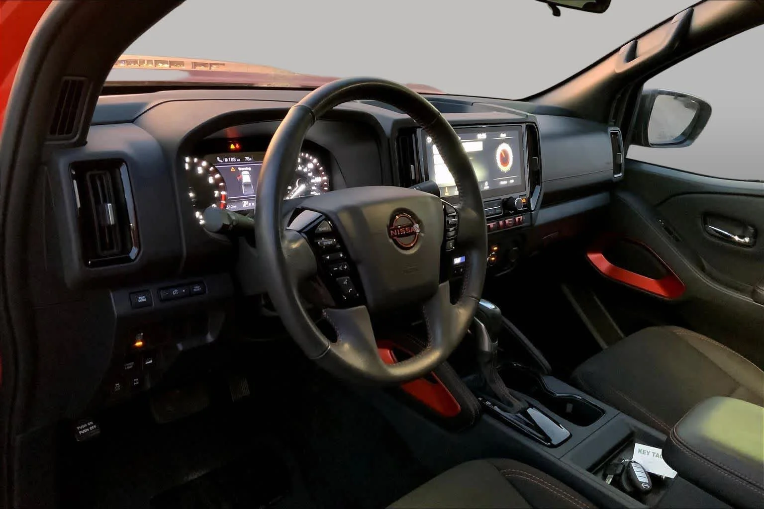 Used 2025 Afterburn Orange Nissan PRO-4X image 15