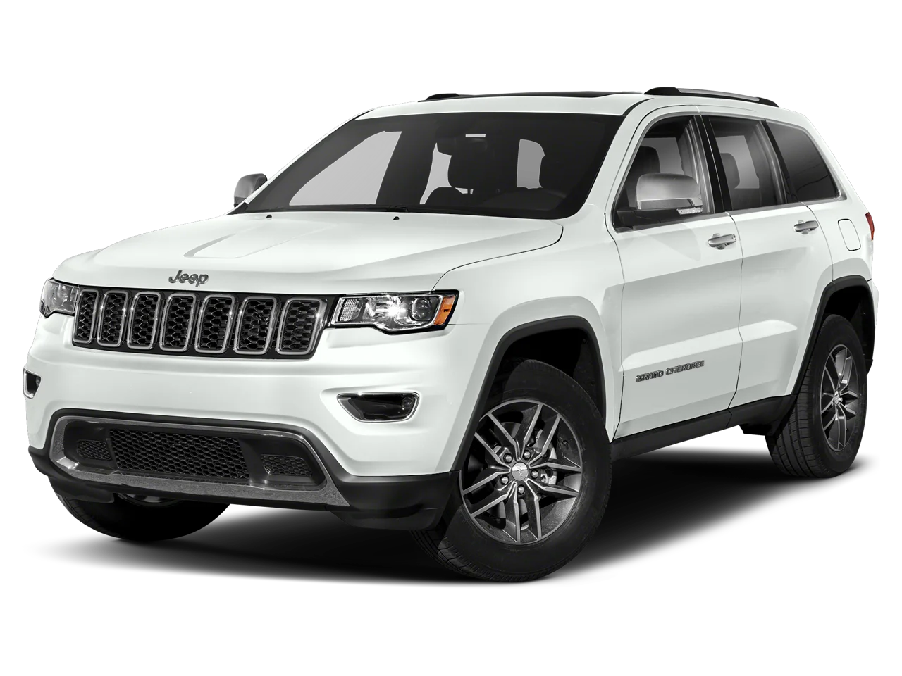Used 2021 Bright White Clearcoat Jeep Limited image 1