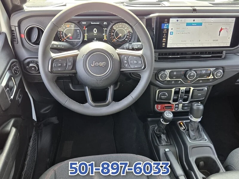 Used 2026 Bright White Clearcoat JEEP RUBICON 4 DOOR 4X4 image 11