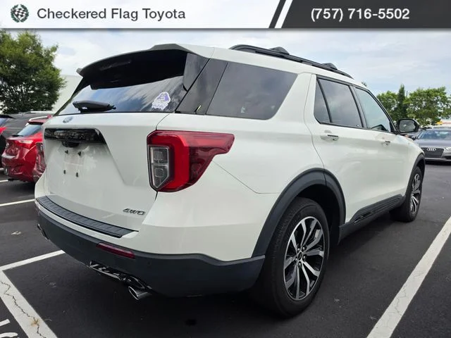 Used 2022 White Metallic Ford ST-Line image 6