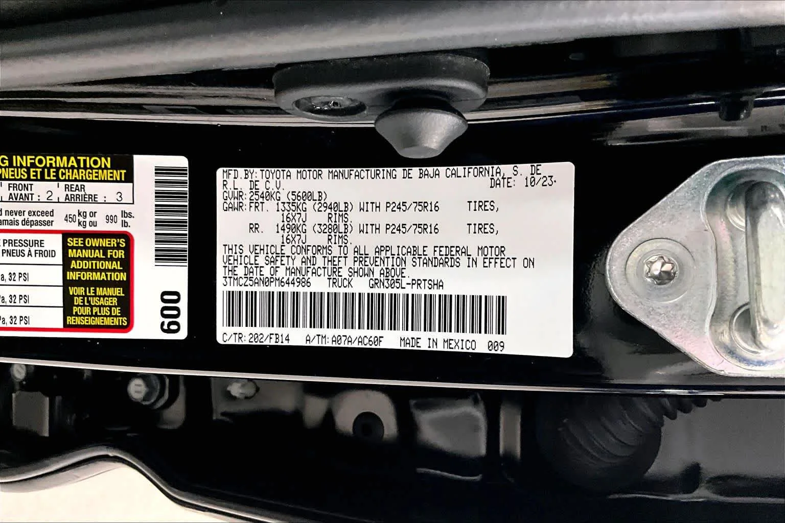Used 2023 Black Toyota SR image 35