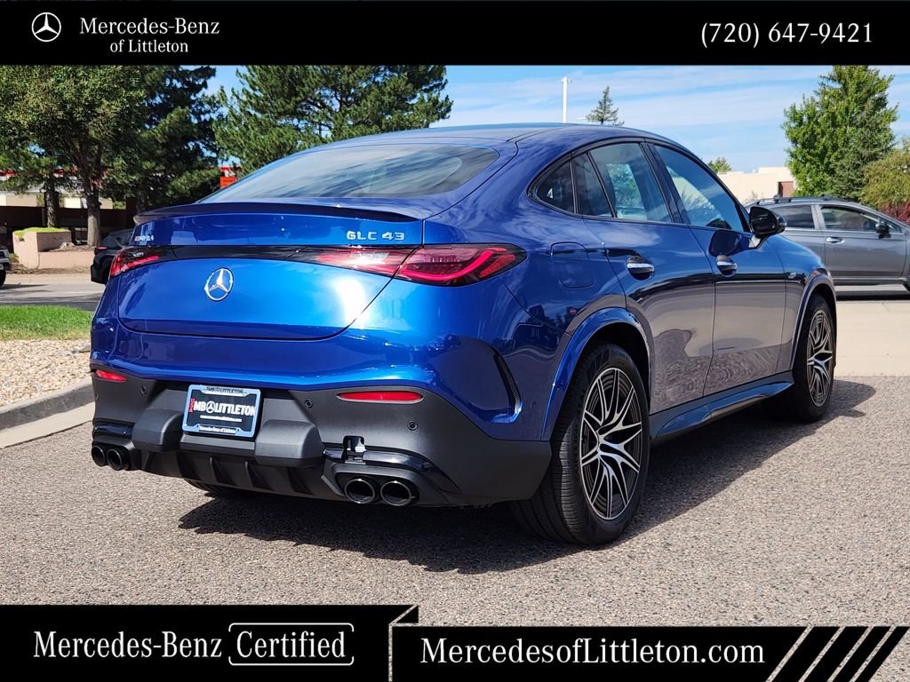 Certified Used 2026 Blue Mercedes-Benz GLC 43 AMG® Coupe image 5