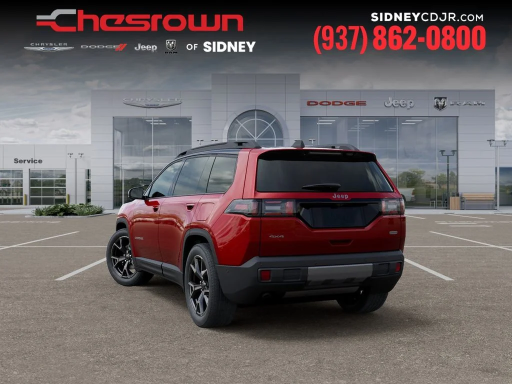 New 2026 Red Hot Pearl-Coat Exterior Paint Jeep Overland image 3