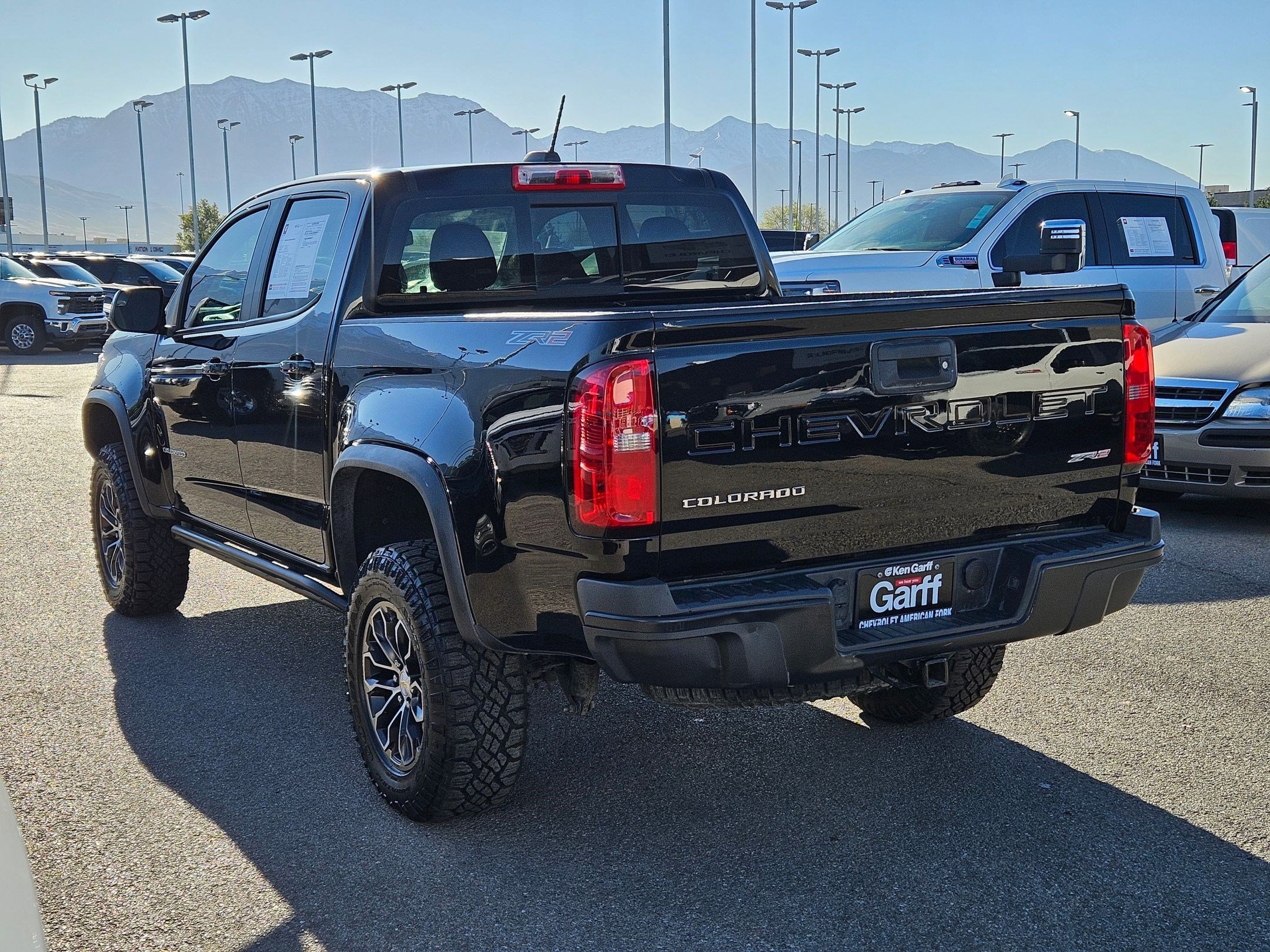 Used 2022 Black Chevrolet 4WD ZR2 image 5