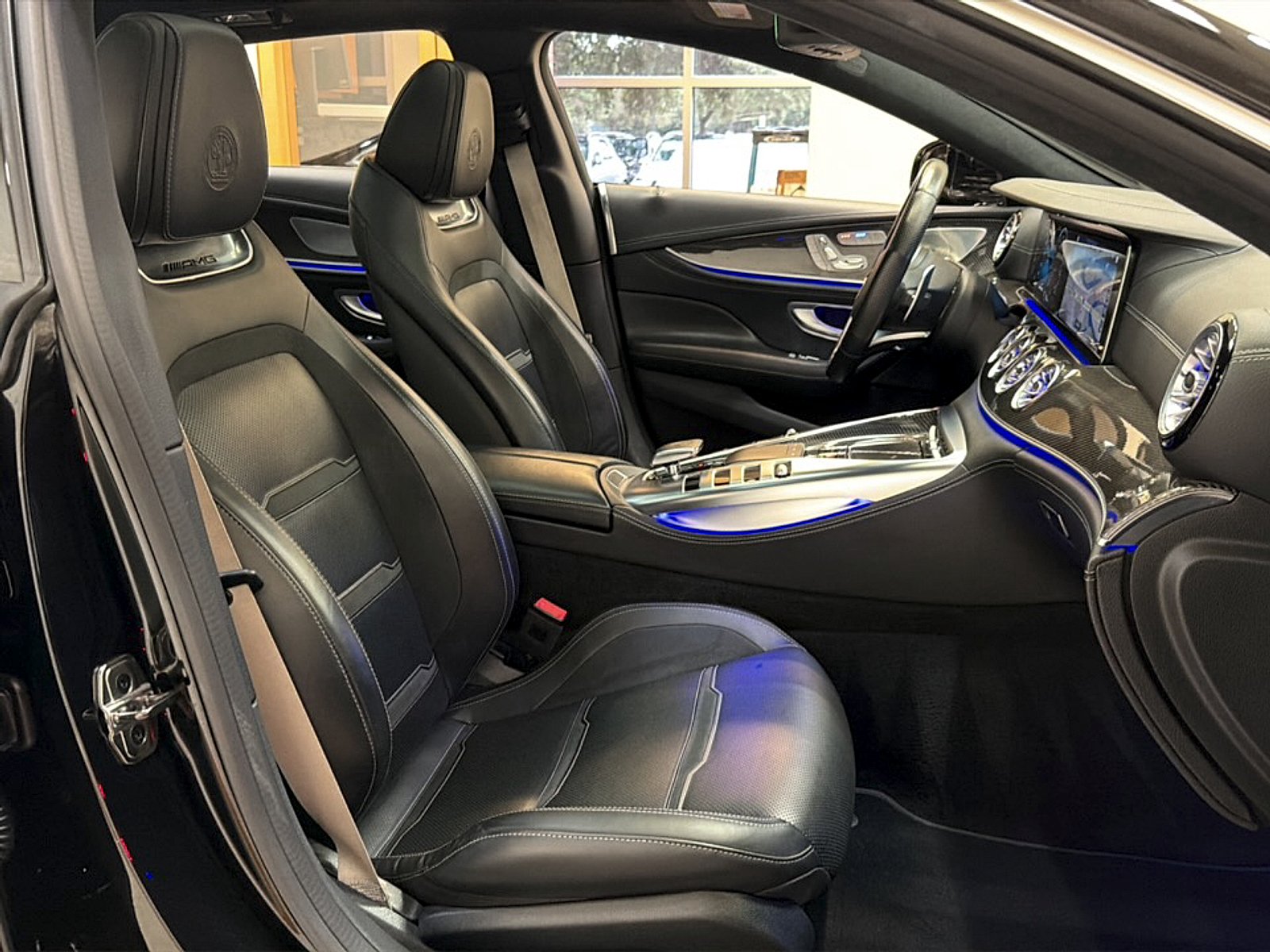 Used 2021 Obsidian Black Metallic Mercedes-Benz S image 12