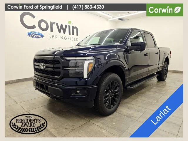New 2026 Antimatter Blue Metallic Ford Lariat® image 1