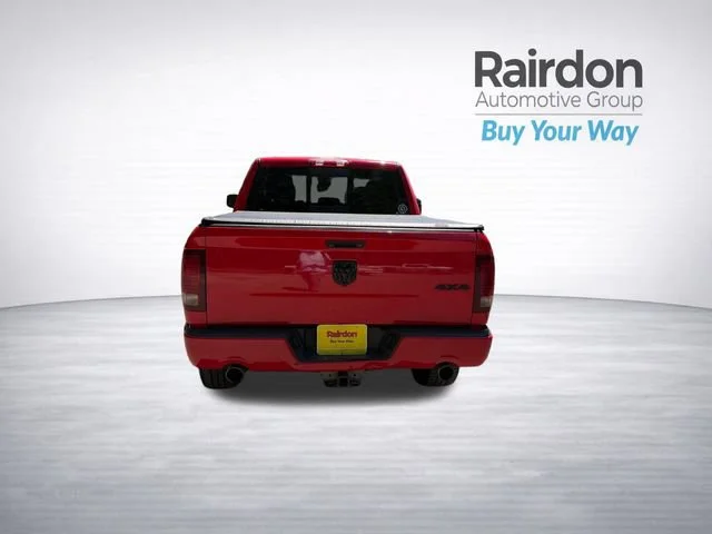 Used 2016 Flame Red Clearcoat Ram Sport image 5
