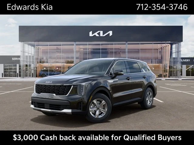 New 2026 Black Kia LX image 1