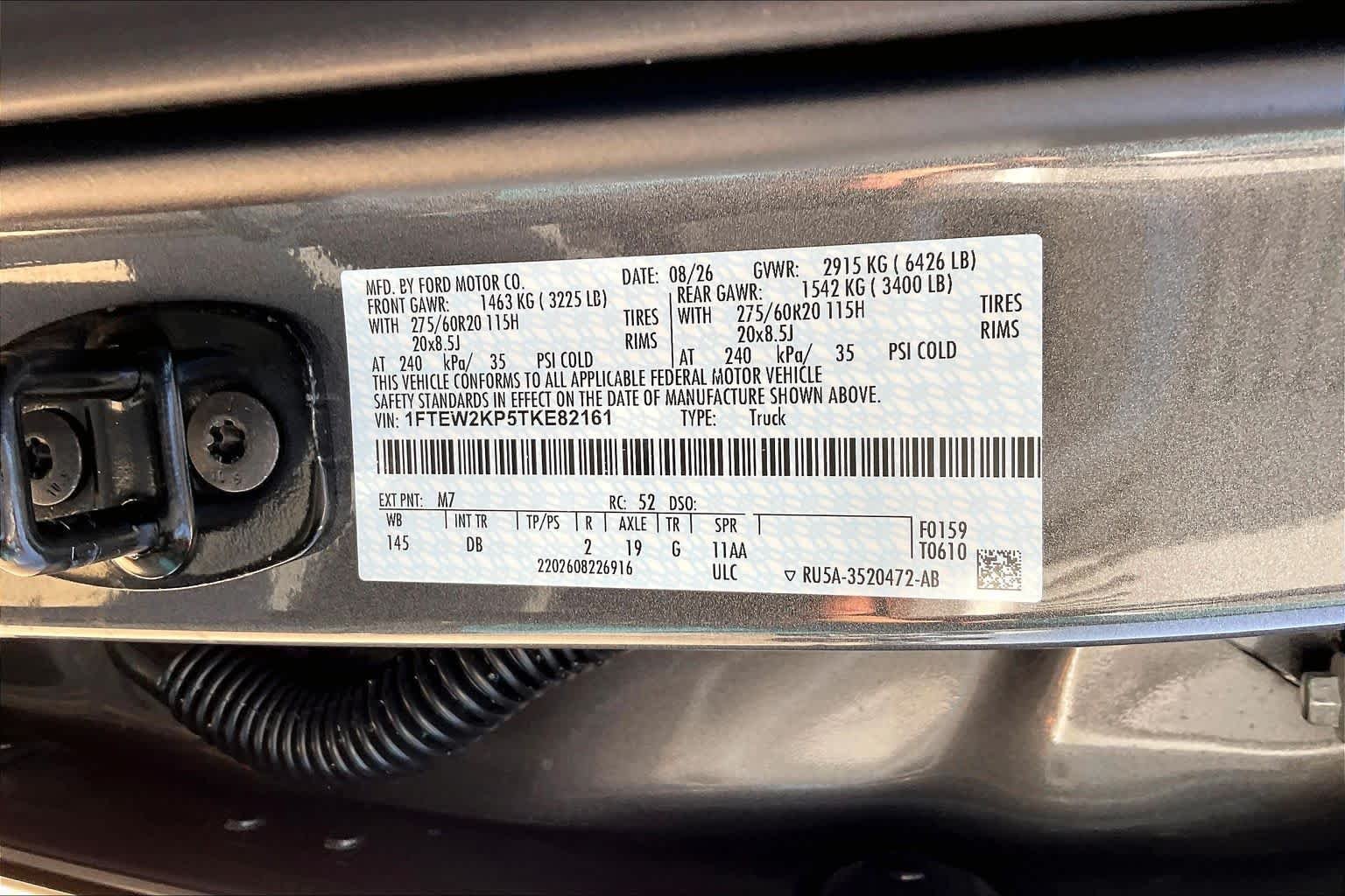 New 2026 Carbonized Gray Metallic Ford STX® image 19
